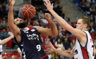 Stebukladarys I.Bourousis: per 0,9 sek. išgelbėjo "Laboral Kutxa" sezoną